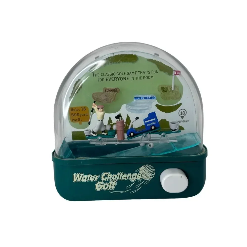 RARE 2007 WATER CHALLENGE GOLF VINTAGE Push Button Water Game by Penny - Picture 2 of 5